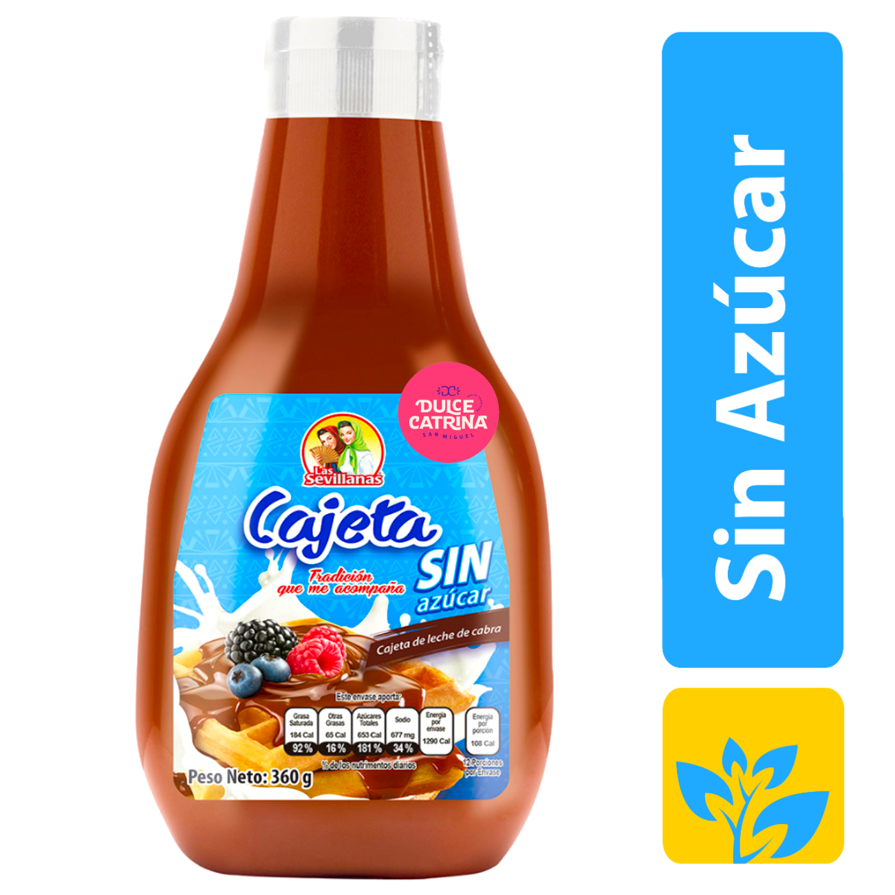 Sugar-Free Cajeta Las Sevillanas 360g