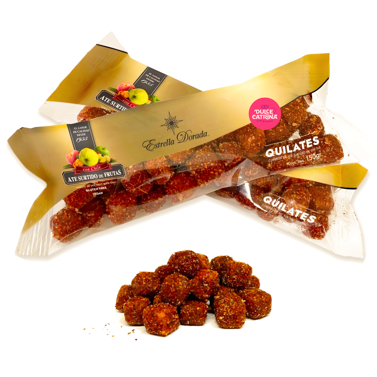 Ate de Frutas con Chile Estrella Dorada 150g