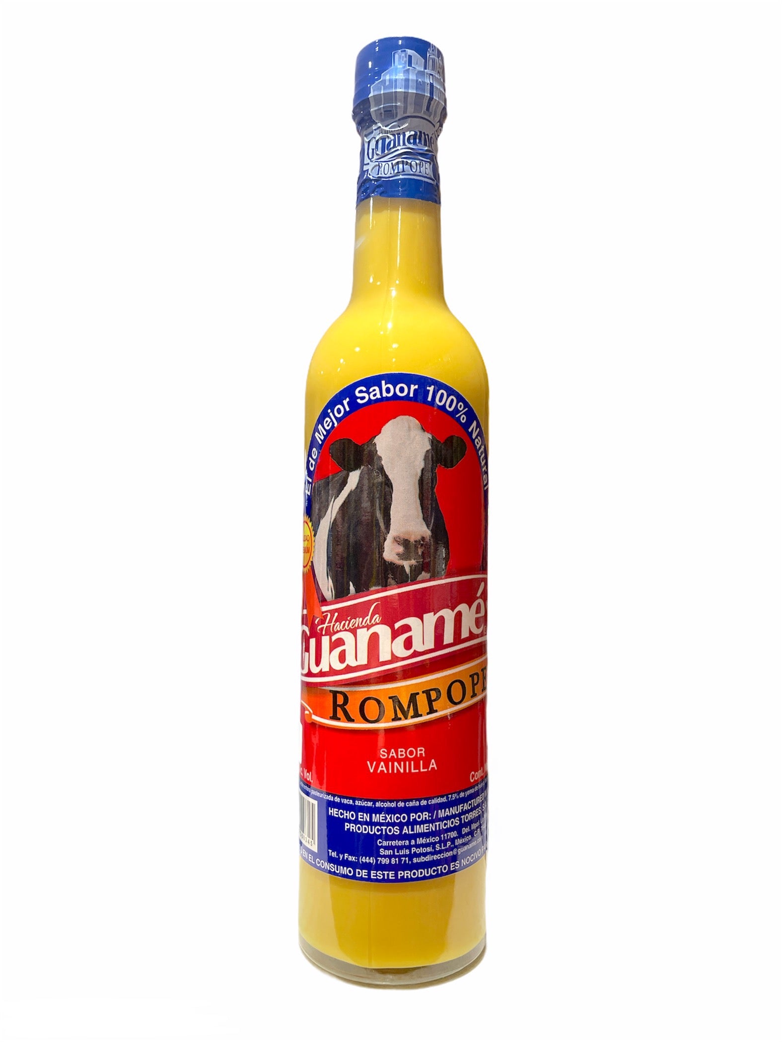 Rompope Tradicional Guanamé Sabor Vainilla