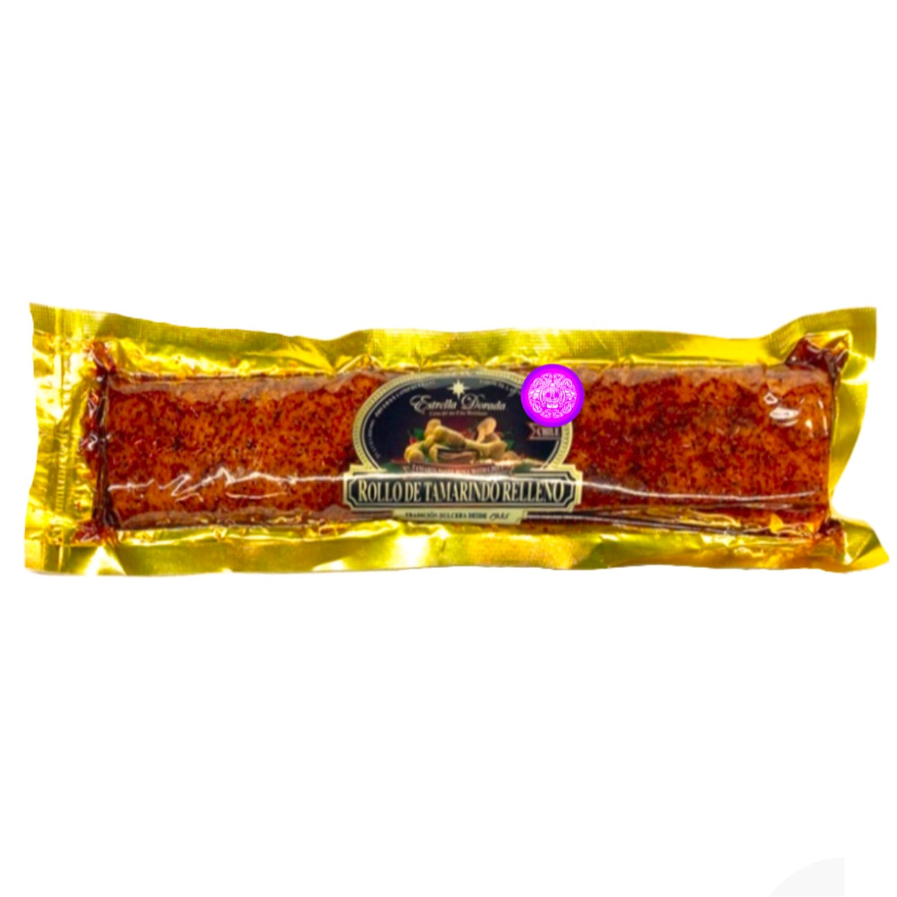 Rollo Tamarindo Relleno de Chile Estrella Dorada